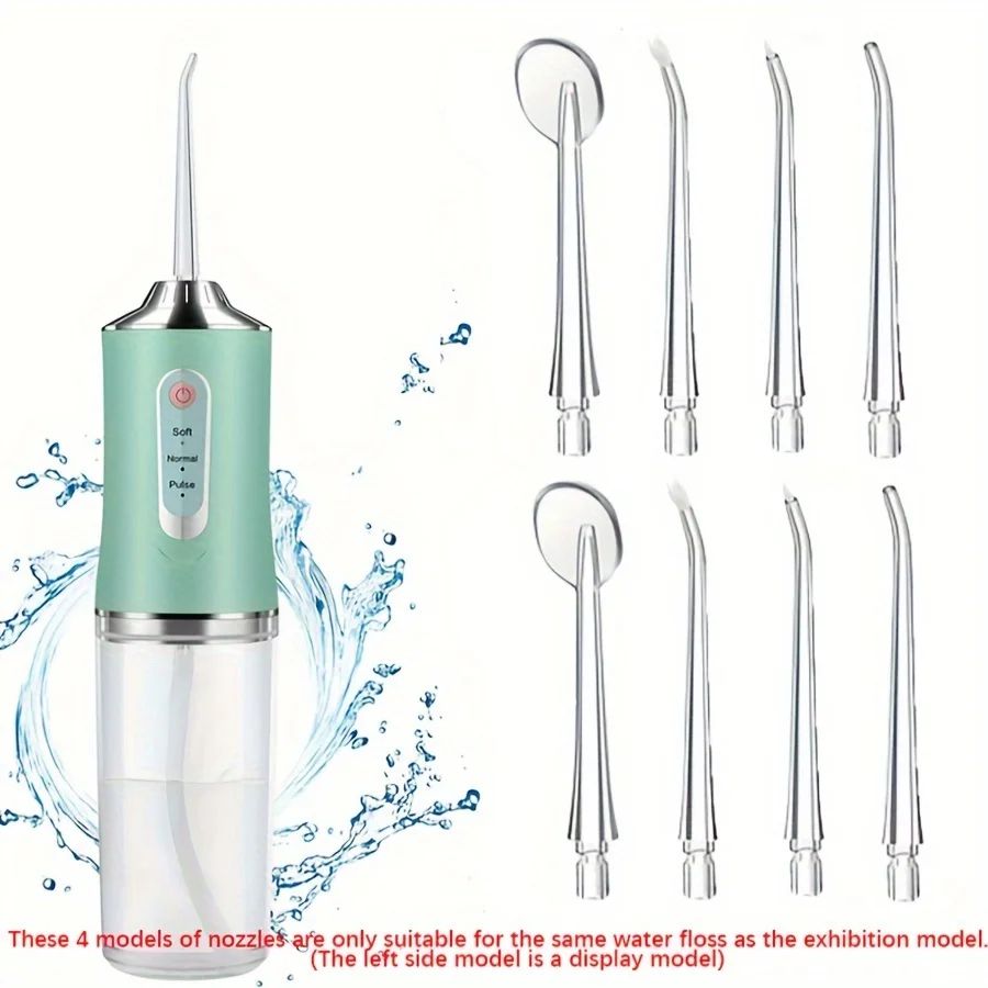 Oral Irrigator Flosser - 4/8/12 Pcs/Set Replaceable Oral Dental Nozzles
