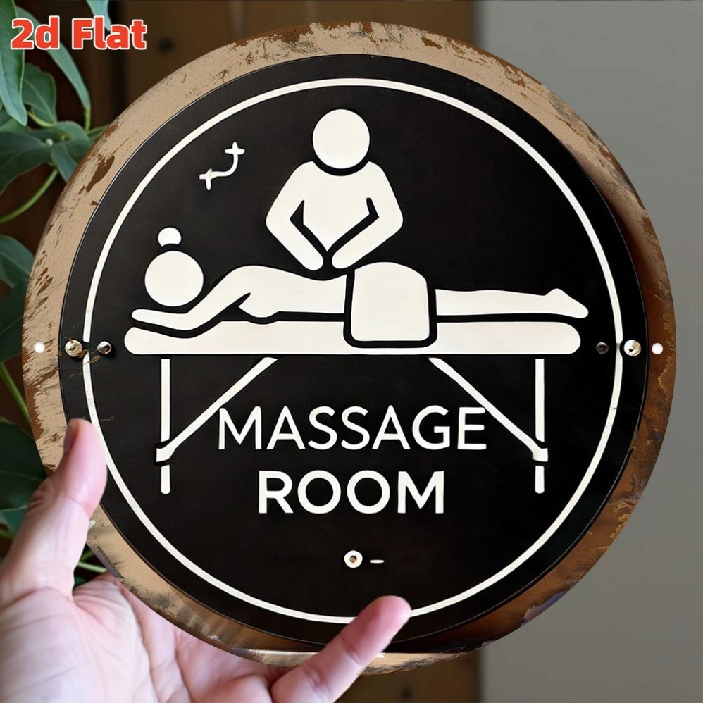 Health Wellness Spa - 2D Flat,High-Definition Print,Waterproof & Dustproof, Wellness