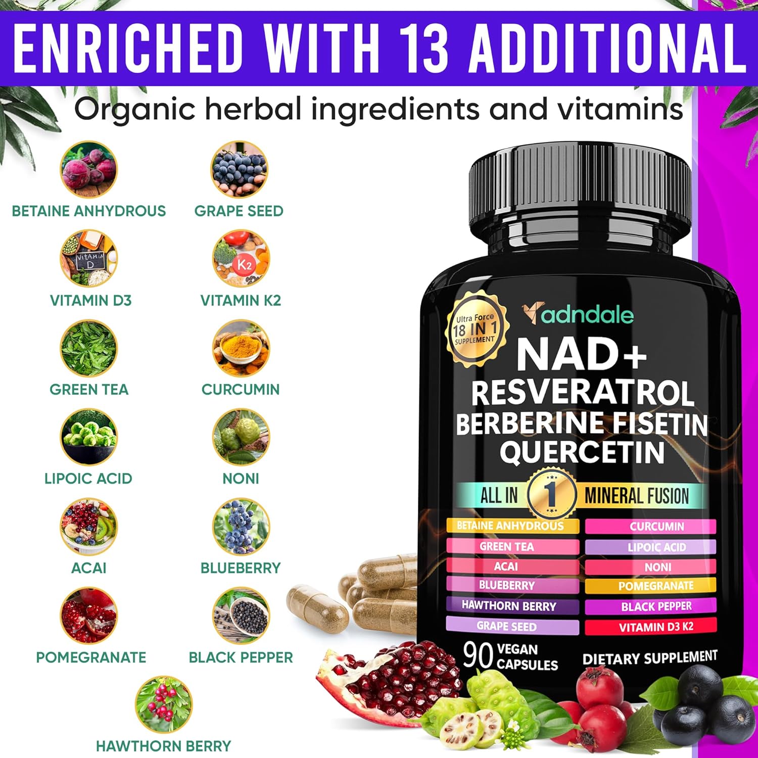 90pcs NAD Supplement - Longevi - Longevity Health & Wellness Hotel ulasan dan harga