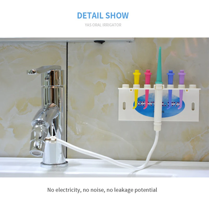 Dental SPA Faucet Oral Irrigat - Oral Irrigator Flosser ulasan dan harga