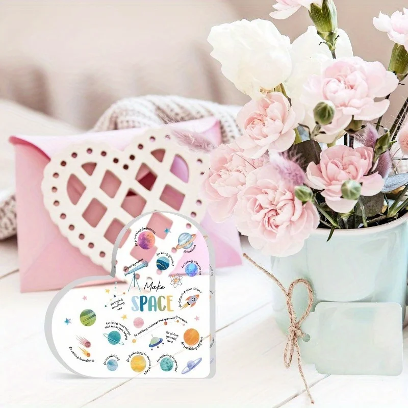 Acrylic Heart Mental Health De - Therapy Health And Wellness ulasan dan harga