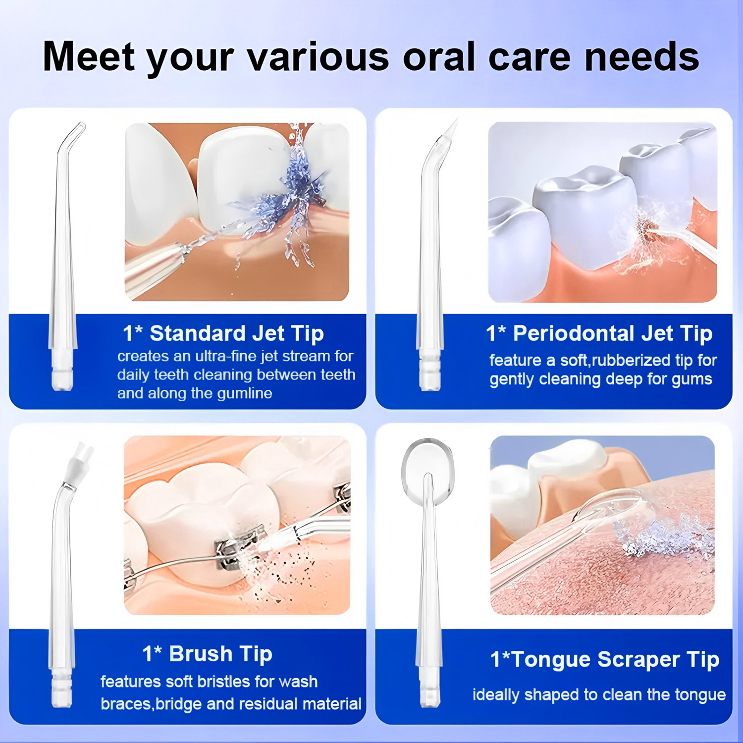 Portable Oral Teeth Dental Wat - Oral Irrigator Flosser ulasan dan harga