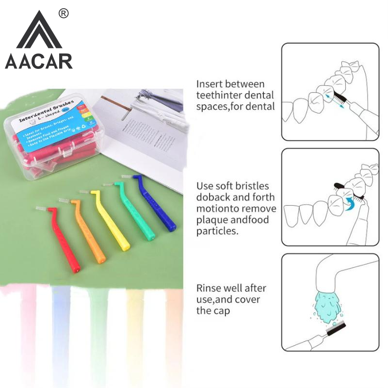 20Pcs 0.6-1.2mm L Shape Interd - Oral Irrigator Flosser ulasan dan harga