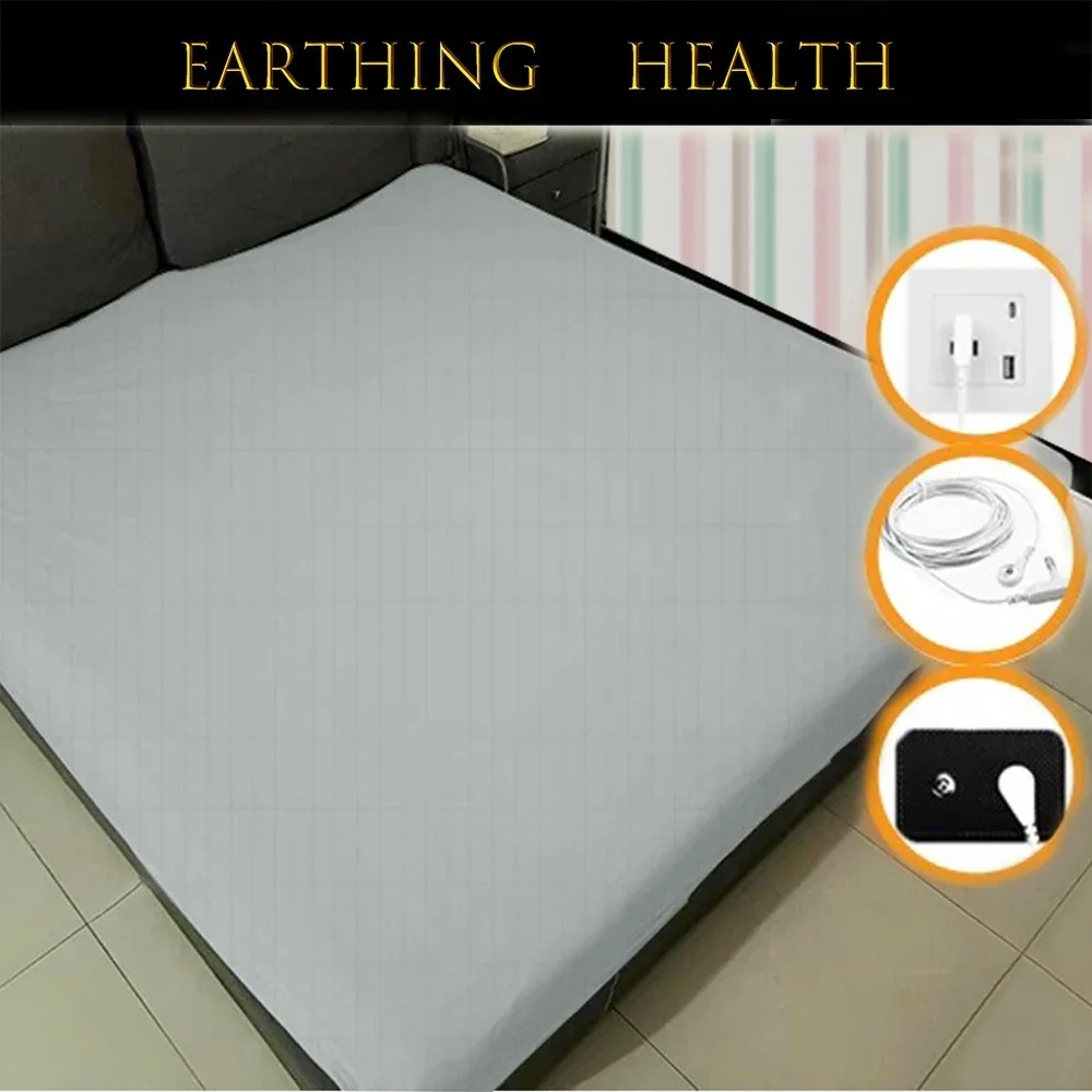 Earthing Bed Sheet Flat Sheet  - Health Wellness Uk ulasan dan harga