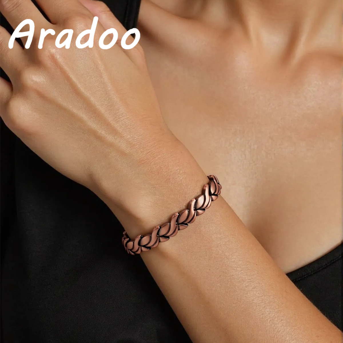 ARADOO Pure Copper Magnetic Br - Health Wellness Bracelet ulasan dan harga
