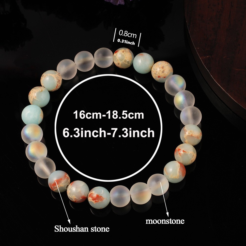 8mm Natural Shoushan Stone Hea - Longevity Health & Wellness Hotel ulasan dan harga