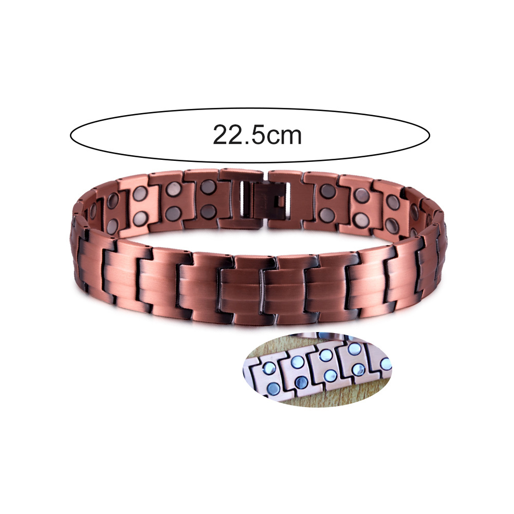 Premium Red Copper Magnetic Th - Health Wellness Bracelet ulasan dan harga