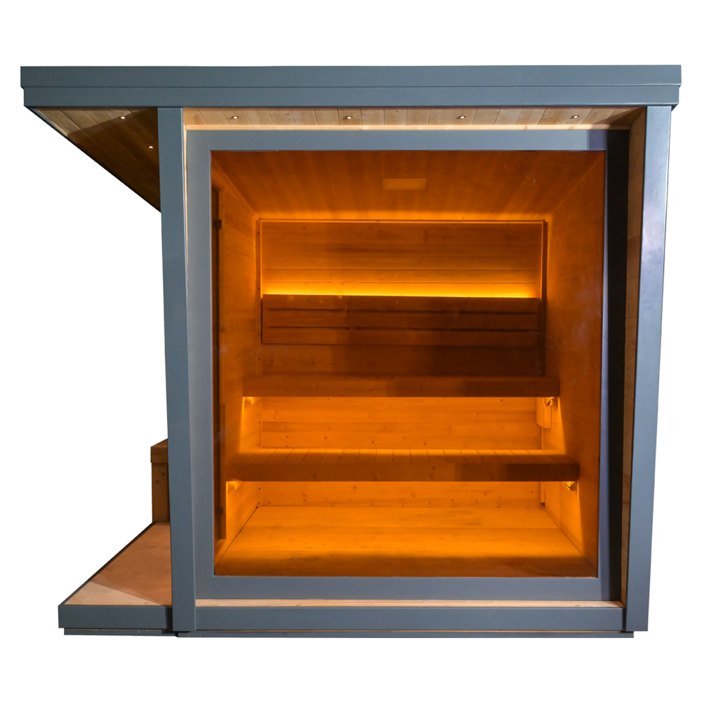 Custom Made Gray Outdoor Moder - Health Wellness Spa ulasan dan harga
